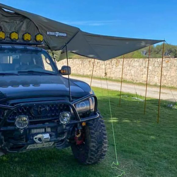 ROOF TOP TENT - Desert Armor Warrior XL / Tank XL RTT Awning - Picture 2 of 9